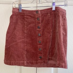 Size medium button up skirt